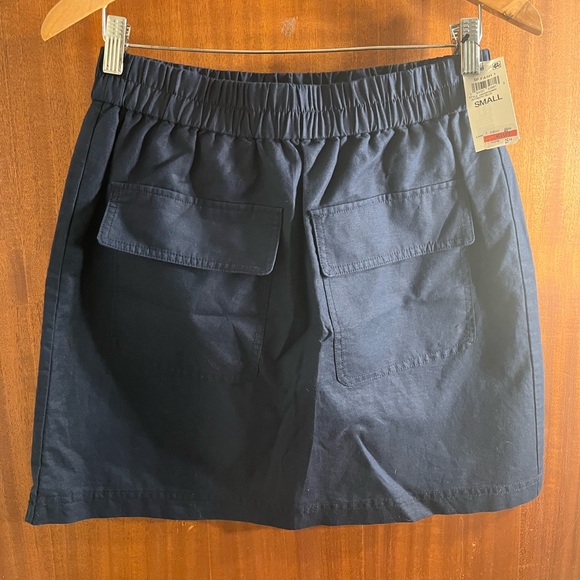 NWT On 34th Linen/Cotton Blend Skirt - Picture 2 of 6